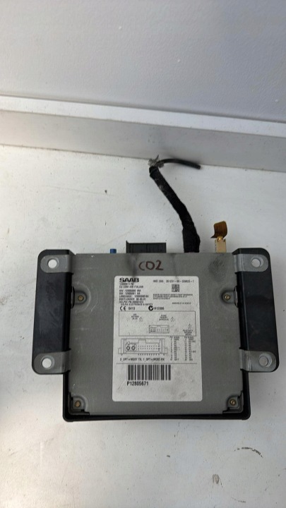 Module ELEKTRONICZNA JEDNOSTKA TELEFON et Navigation SAAB 9-3 II 93 12805671