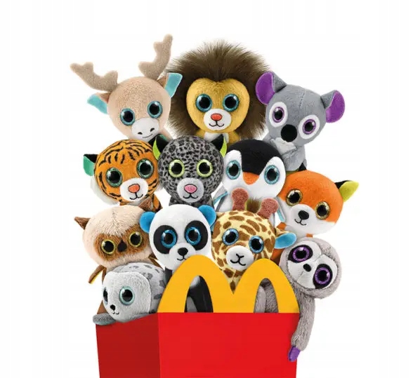 Maskotki TY edycja McDonald s YRAFA LEW LENIWIEC 12119382763 oficjalne archiwum Allegro