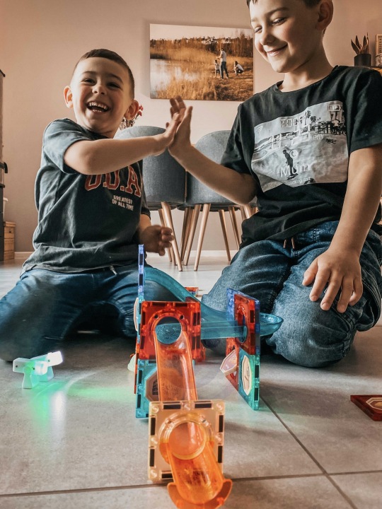 KLOCKI MAGNETYCZNE KONSTRUKCYJNE TOR KULKOWY 49 el Rodzaj zestaw