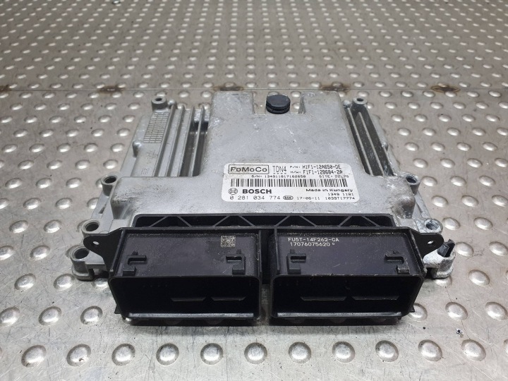 számítógép vezerlő egység motor H1F1-12A650-DE 0281034774 FORD FOCUS MK3 1.5TDCI