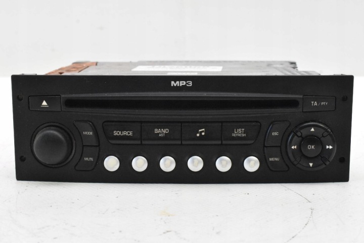 RADIO radio CD MP3 96646223XT00 CITROEN C4 PICASSO 1 and 06-13