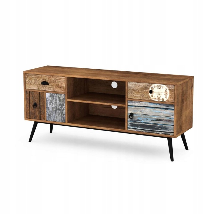 Szafka RTV MEZO RTV-1 Retro Vintage Loft HALMAR