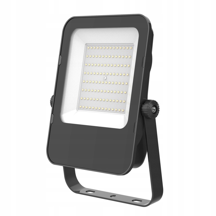 Led venkovní zahradní reflektor 100W 9000lm 6500K Studený IP65 Černý