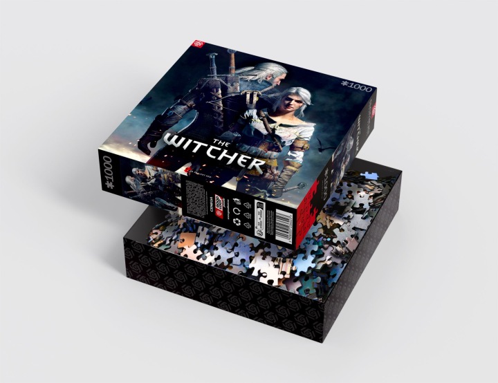 Пазли GOOD LOOT 1000 елементів THE WITCHER GERALT & CIRI (вживаний) — фото 3