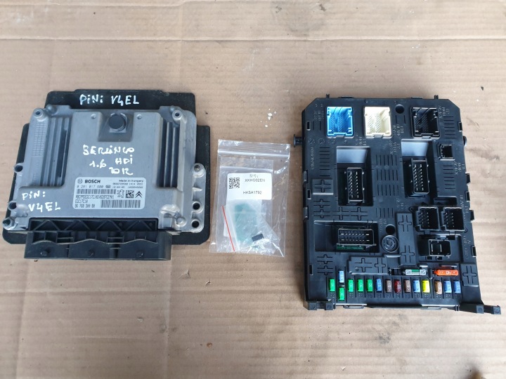 Computer ZESTAW DO ODPALENIA 1.6 HDI CITROEN BERLINGO B9 2011- 0281017600
