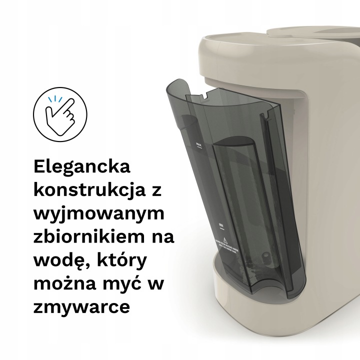 Апарат для молока Baby Brezza Formula Pro Advanced Oat/Бежевий — фото 5