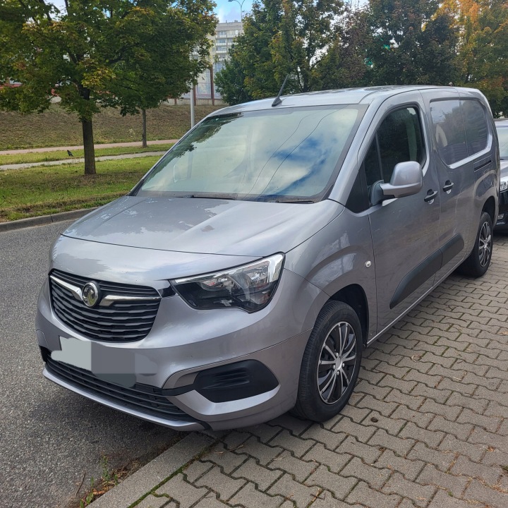 OPEL COMBO E Complet Avant Gris KCA Armature Renfort pare choc Aile Capot Feux phare