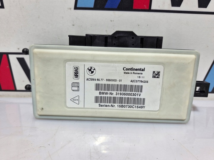 BMW F01 F02 F06 F10 F11 F12 F13 F22 modulo Centralina airbag airbag 9350003