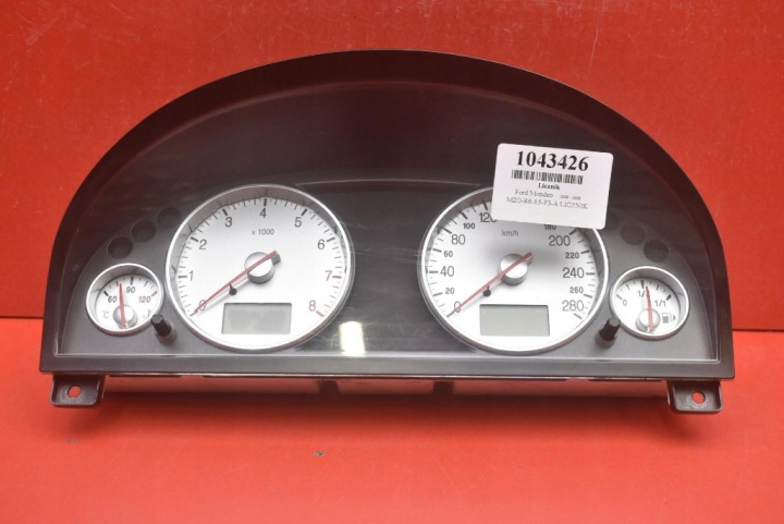 Instruments tachymètre compte tours Horloge montre tableau bord EU 2S7F-10849-HD FORD MONDEO MK3 ST220 3.0 V6 226 KM 00-03
