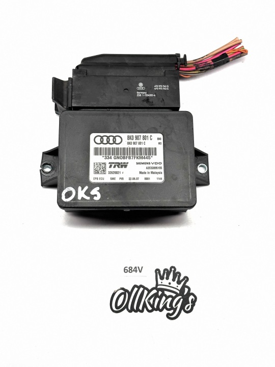 AUDI A4 S4 B8 A5 8T 8F modul Bedienteil elektrische Parkbremse 8K0907801C