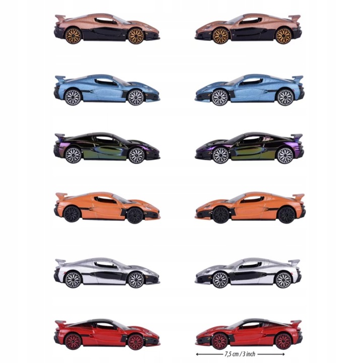 Majorette: Rimac Nevera Edition металеві моделі автомобілів у багатьох версіях — фото 4
