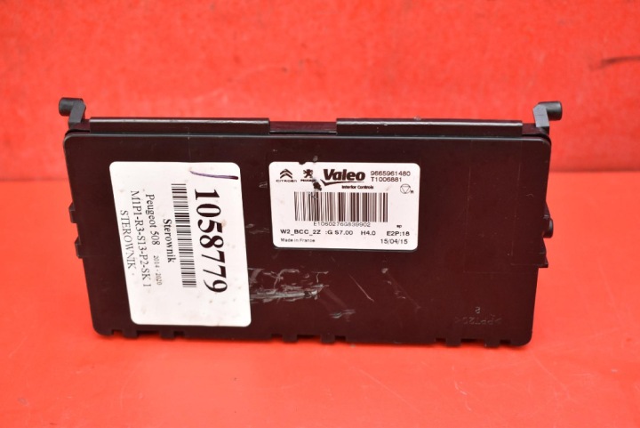 Bedienteil modul heizgebläse 9665961480 PEUGEOT 508 1 und 2.0 BLUEHDI 180 KM
