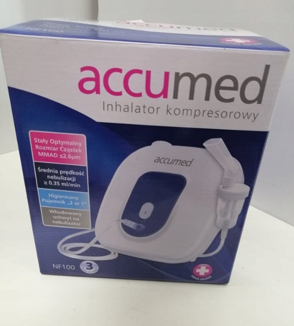 Інгалятор небулайзер ACCUMED NF100 дві маски — фото 2