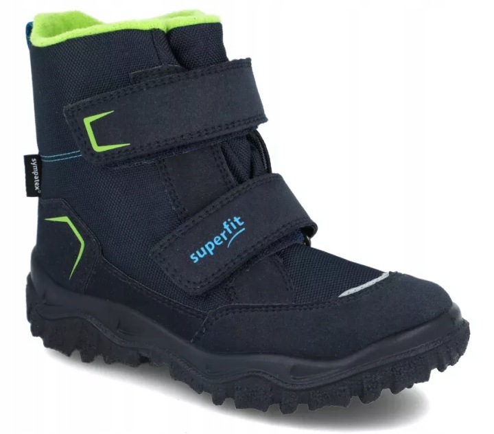 Взуття зимове Superfit Husky1 Синій/Світло-зелений 1-006081-8000 з мембраною 37