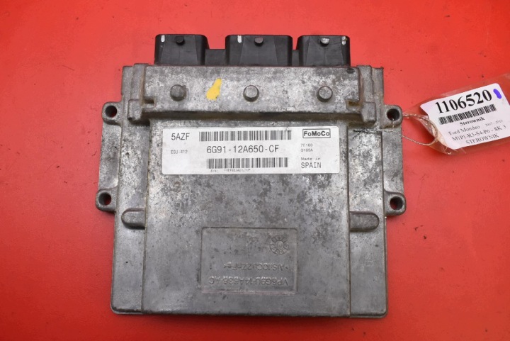 Unité de contrôle Ordinateur Moteur 6G91-12A650-CF FORD MONDEO MK4 2.0 16V 145KM 07