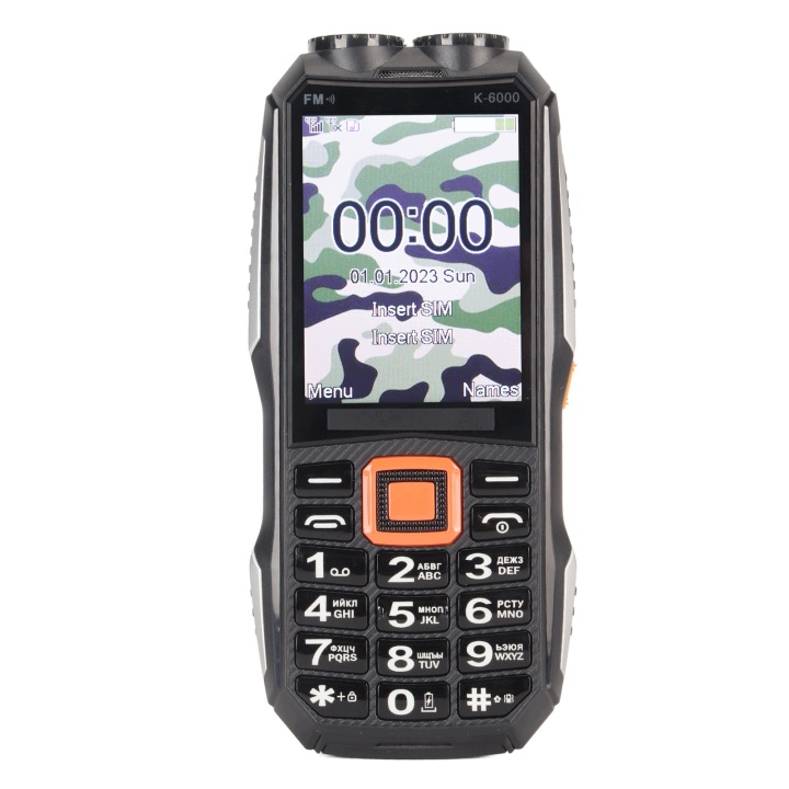 Телефон мобільний 2G Розблокований Dual SIM Великий екран HD з діагоналлю U4 — фото 5