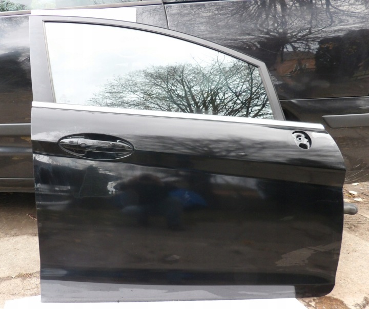 Ford Fiesta MK7 LIFT 2016 5D Portière Droite Avant Noir XE Poignée KEYLESS