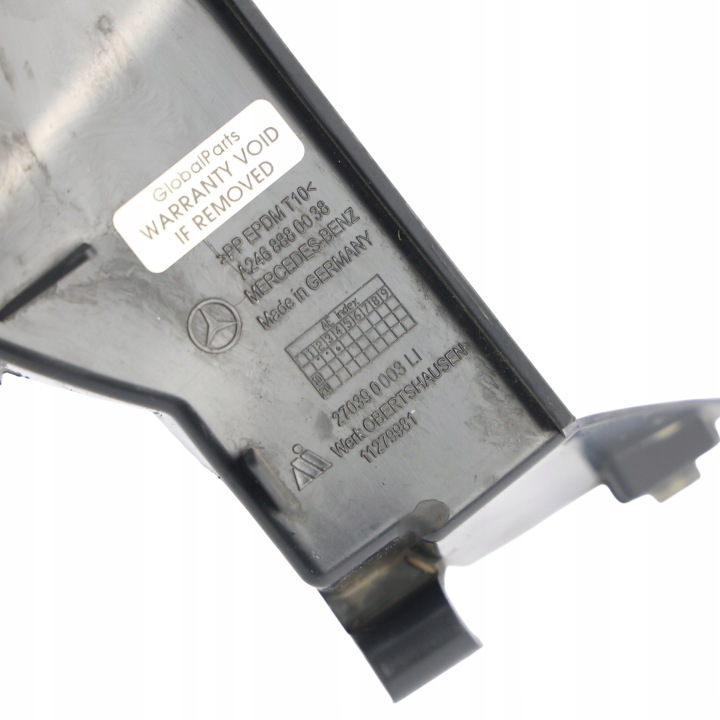 Mercedes W246 Air duct Front radiators A2468880038 12