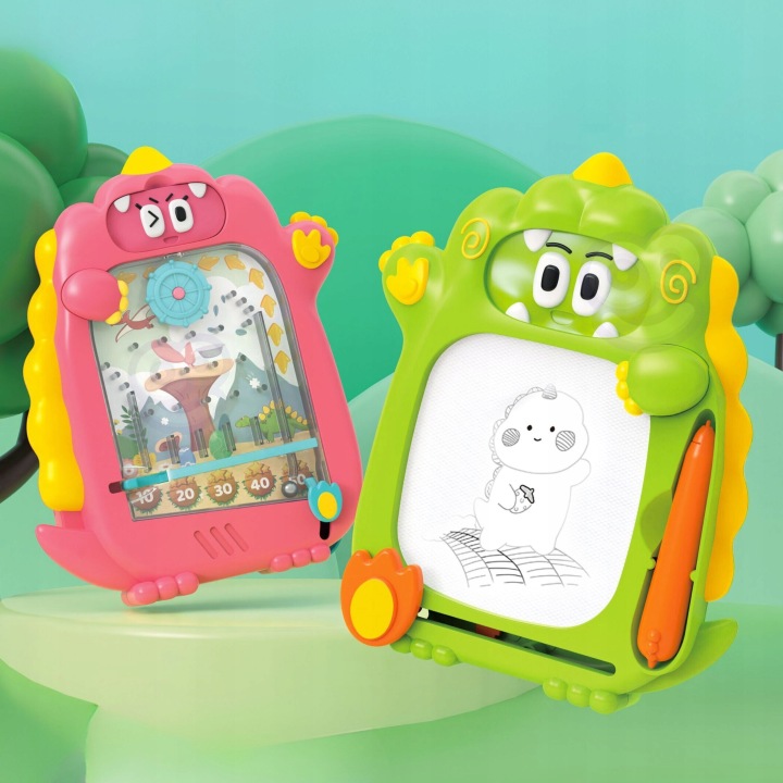 ZNIKOPIS TABLICA MAGNETYCZNA 2w1 GRA ZRĘCZNOŚCIOWA PINBALL FLIPPER WOOPIE Marka Woopie