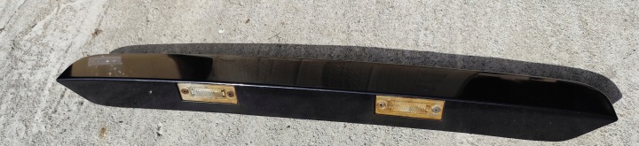 VW T5 Couverture Moulage Éclairage plaque d’immatriculation skrzydelka Noir