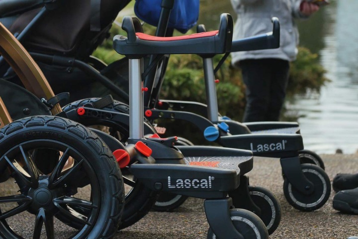 BUGGYBOARD SADDLE Сідло для приставного ліжечка Lascal - Синій — фото 3
