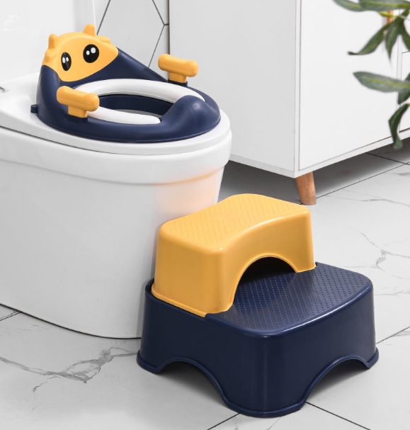 Накладка на унітаз зі сходинками платформою для дітей ECOTOYS — фото 9
