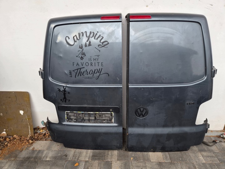 Portière Arrière Arrière skrzydelka VW T5 T5 LIFT T6 szare