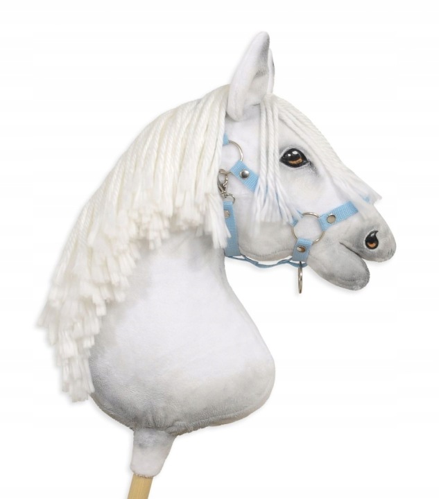 Недоуздок регульований для коня Hobby Horse A3 - блакитний
