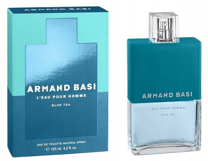 armand basi l'eau pour homme blue tea