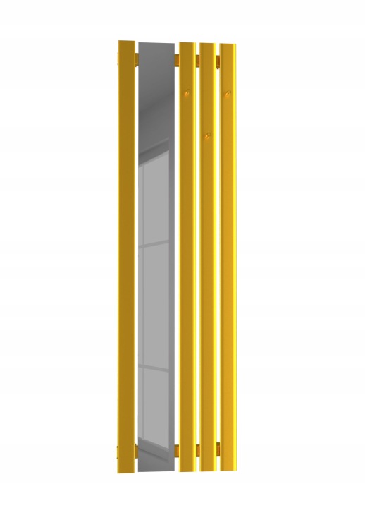 Dekorativní panelový radiátor Bello mirror hook 160/52 Zlatý