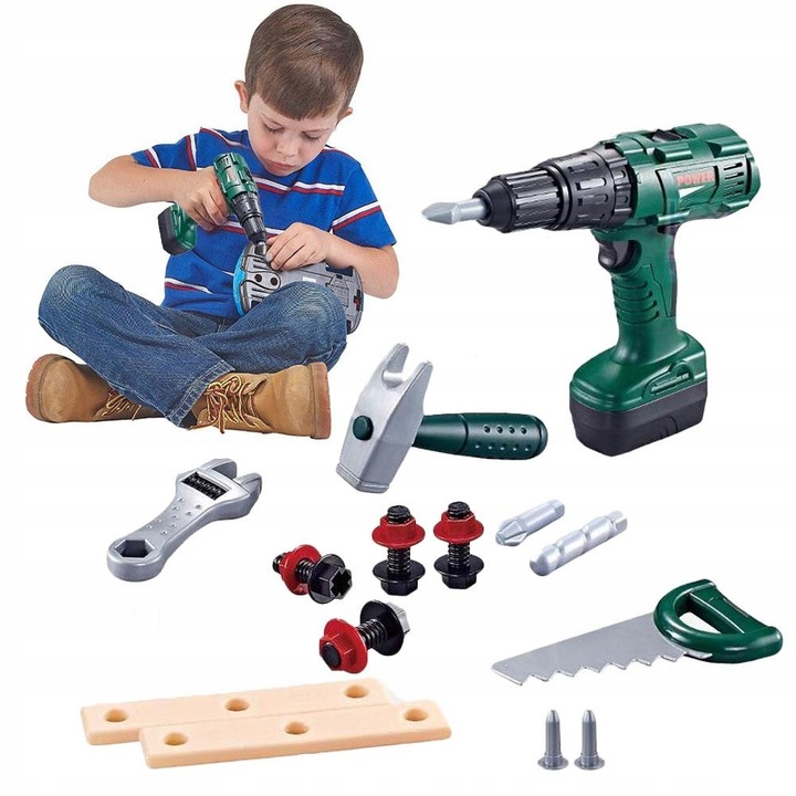 CHILDREN'S TOOL BOX + SCREWDRIVER Manufacturer code 0267