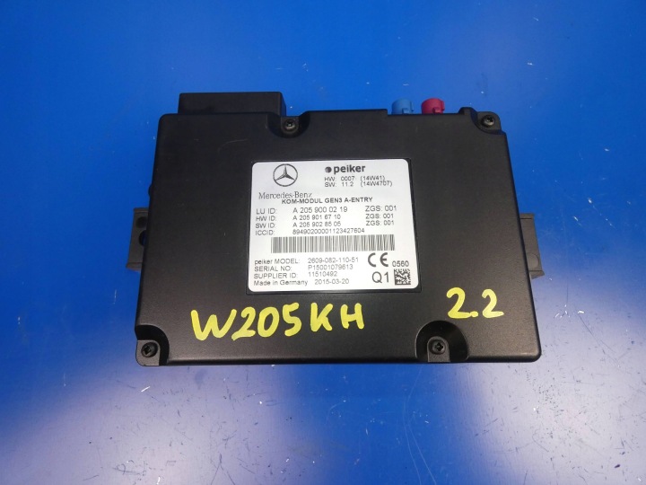 MERCEDES C KLASA W205 GLC W253 modul Bedienteil TELEMATIC BLUETOOTH