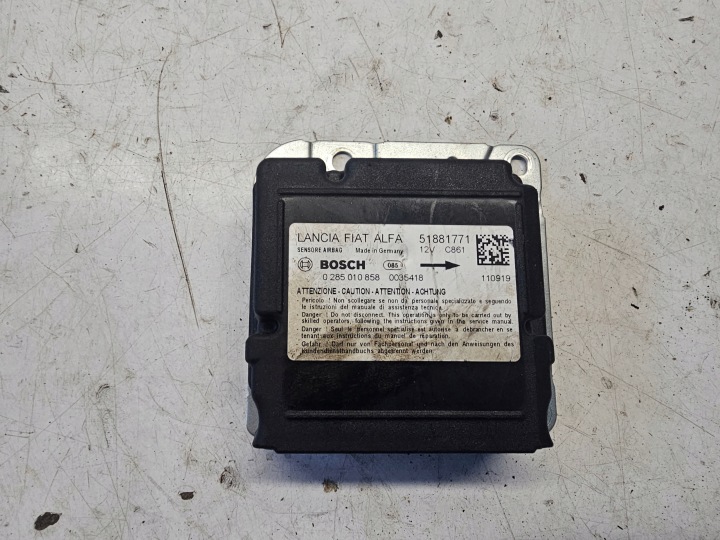 OPEL COMBO D DOBLO II 2 modul SENSOR airbag 51881771