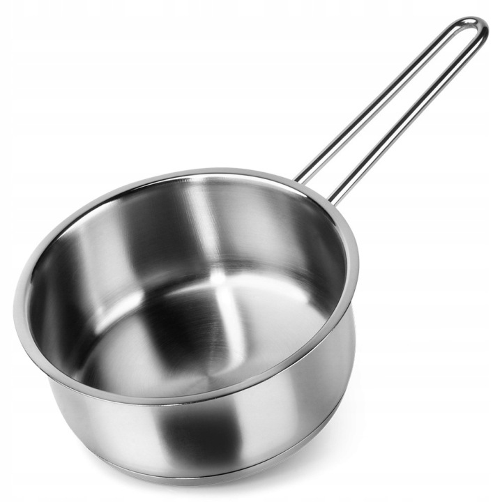 Rendlík S Rukojetí Nerezová Ocel Indukce Plyn Na Mléko 16 CM 1.25 L