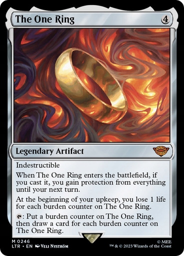 世界の Karta Magic: the of Wizards (LTR) Ring One The Gathering The マジック：ザ・ギャザリング
