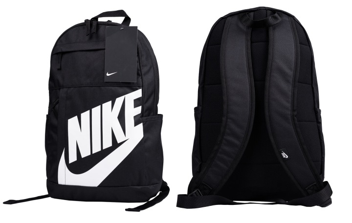 Рюкзак Nike Elemental 21 л Великий Що вміщує A4 Чорний Жорстка Спину — фото 2
