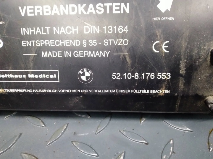 Passagersæde førstehjælpskasse 8 176 553 BMW E39 europa 4