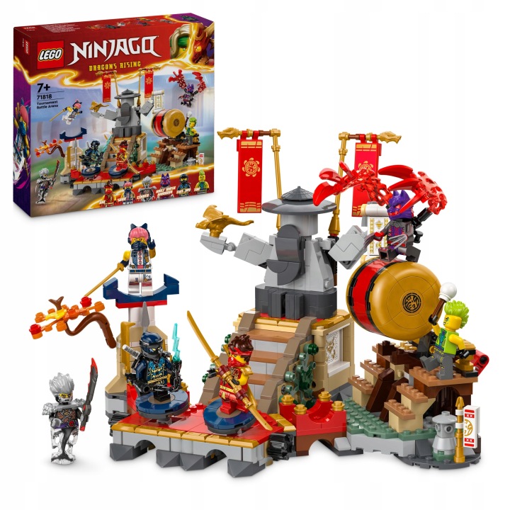 Конструктор LEGO NINJAGO 71818 Арена турнірна 659 елементів
