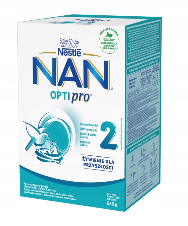 Молоко наступне NESTLE NAN OPTIPRO 2 650 г