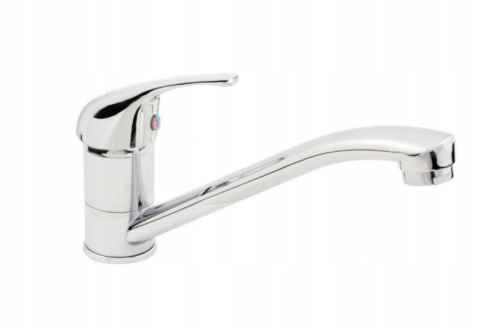 Kuchyňská Dřezová Stojánková Baterie Nano Kuchyně Vysoká Kvalita Chrom