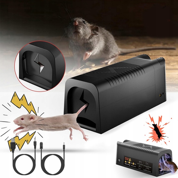 Elektrická Past Na Myši – Bezpečná Elektrická Past Na Potkany