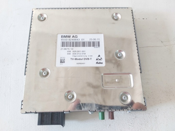 modulo TV DVB-T 9240643 BMW X5 E70 X6 E71