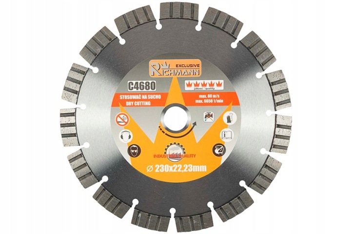 Diamantový Kotouč Na Betonu 230X12X22,2