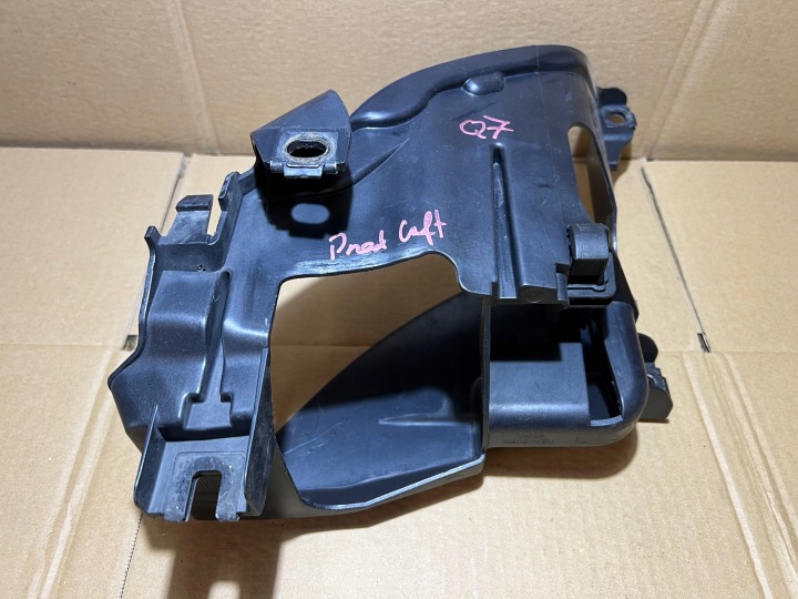 AUDI Q7 4L Support plaque Panier KIESZEN Poignée Feux phare Gauche Avant Gauche Avant