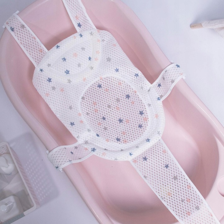 М'яка сітка підтримувальна ванну Baby Five Pointed 47x33 см протиковзка Baby Shower — фото 7