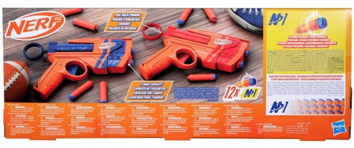 NERF N SERIES Дві запускачі Ward Бластер + стрілки 2 шт. G1492 — фото 4