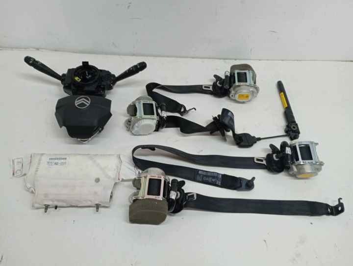 airbag POWIETRZNA autisti CITROEN BERLINGO IV 23R airbag CINTURA SICUREZZA ANTERIORI ANELLO airbag VOLANTE