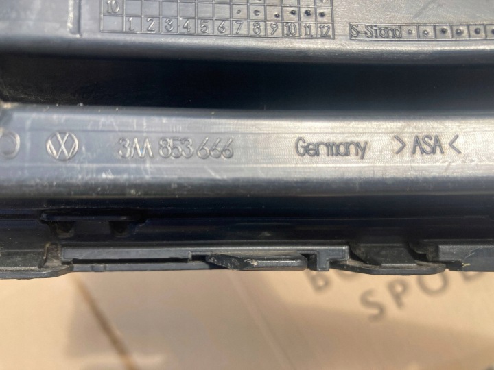 VOLKSWAGEN PASSAT B7 RATKA ZDERZAKA ALKUPERÄOIKEUS. 12