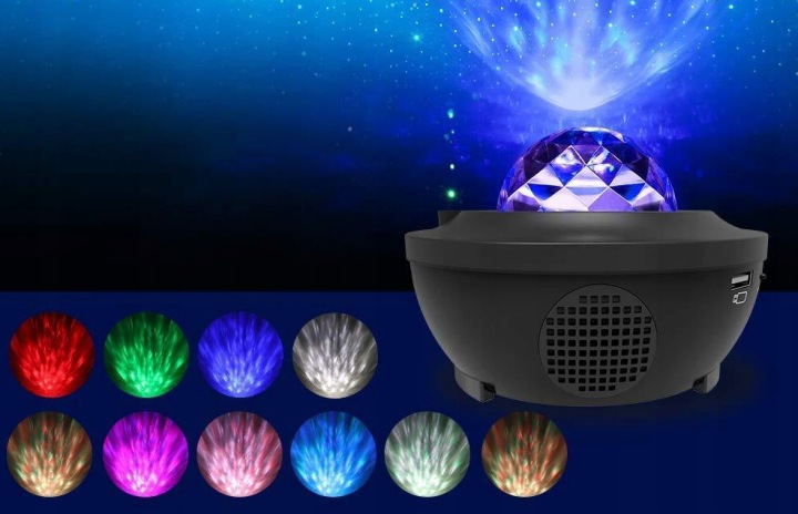 Проектор зірок STAR нічник LED USB + пульт — фото 4