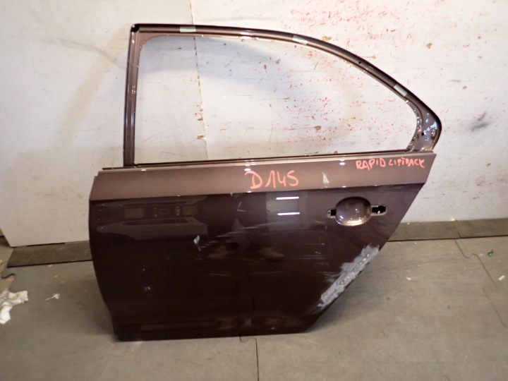 dveře záď zadní levé SKODA RAPID LIFTBACK 2012- 5JA833311